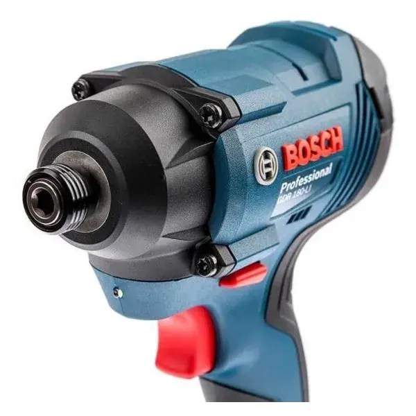 Дриль-гайковерт ударний Bosch GDR 180-Li 18V АКБ 2х2Аг + кейс фото