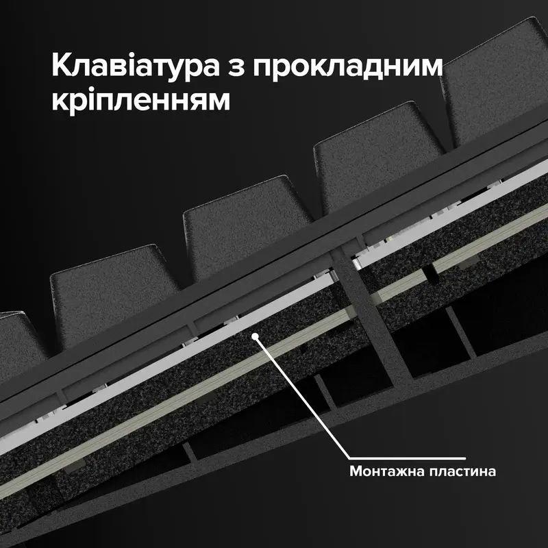 Ігрова клавіатура HyperX Alloy Rise 75 PBT HX Red Wireless фото