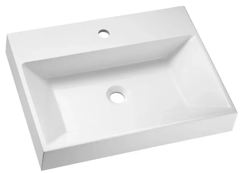 Раковина GRANADO Nueno white gel + Сифон + донний клапан 65мм Nova Plast на раковину фото