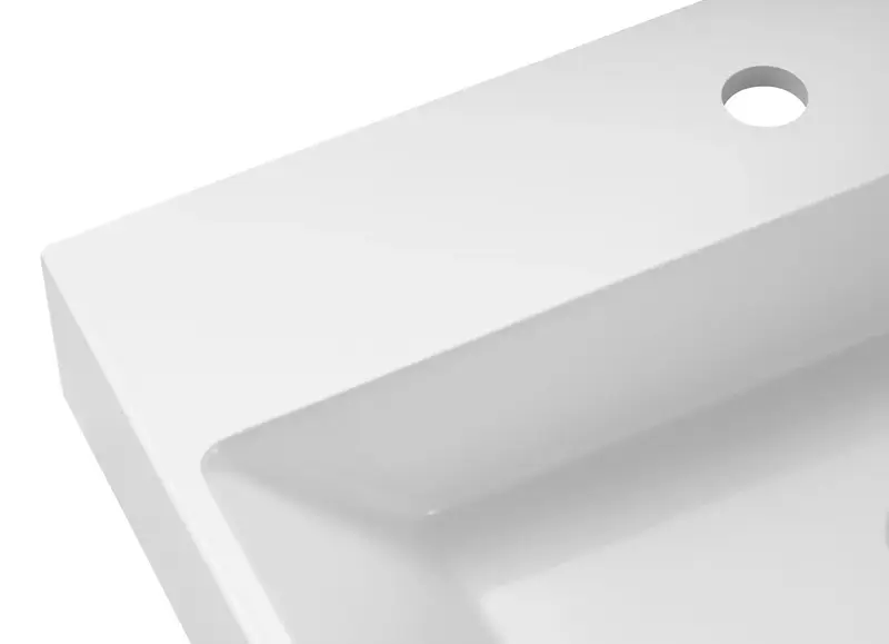 Раковина GRANADO Nueno white gel + Сифон + донний клапан 65мм Nova Plast на раковину фото