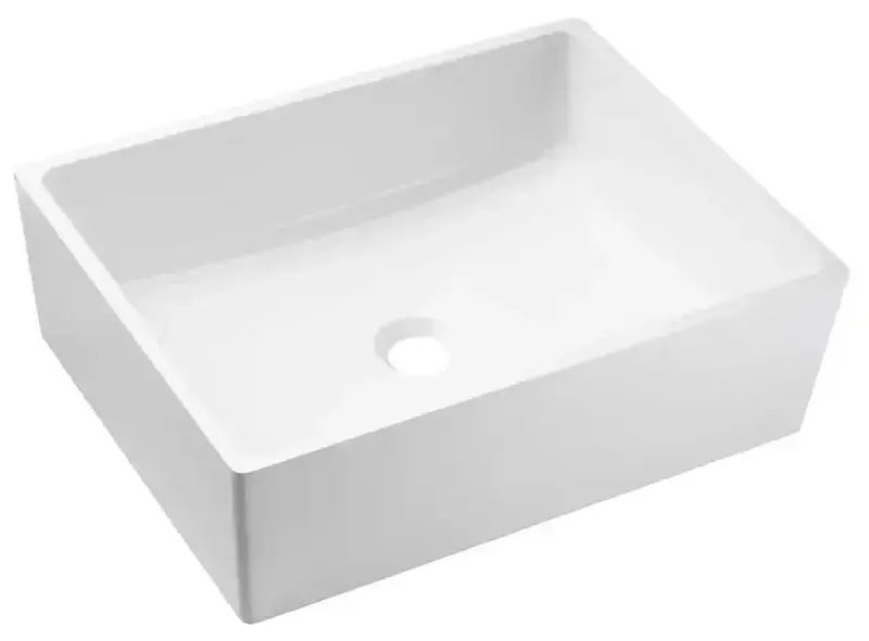 Раковина GRANADO Tolosa white gel + Сифон + донный клапан 65мм Nova Plast на раковину фото