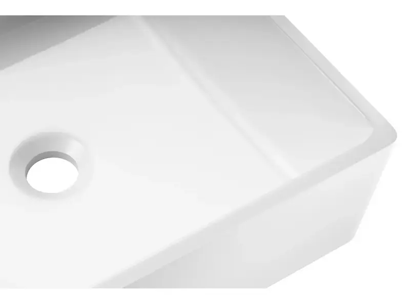 Раковина GRANADO Tremp white gel + Сифон + донний клапан 65мм Nova Plast на раковину фото