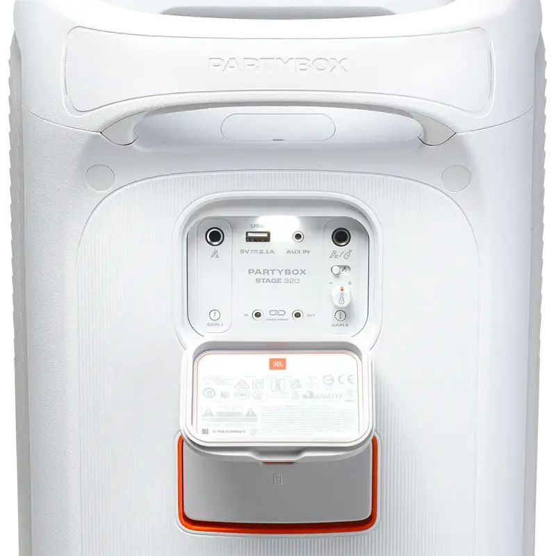 Акустика JBL PARTYBOX 320 White - фото - №6