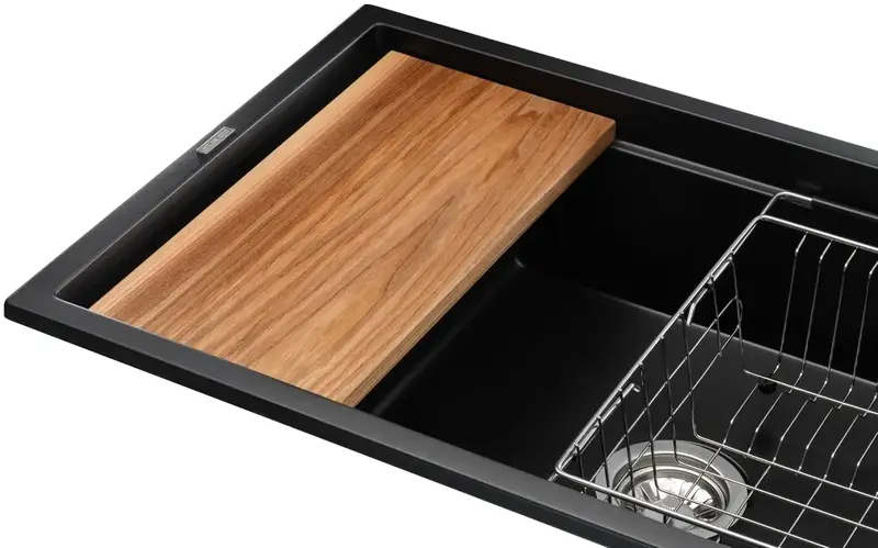 Кухонна станція GRANADO Basic Estella black shine - фото - №3