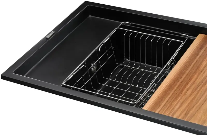 Кухонна станція GRANADO Basic Estella black shine - фото - №4