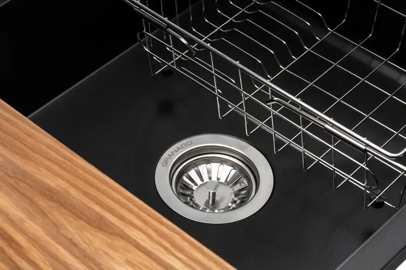 Кухонна станція GRANADO Basic Estella black shine - фото - №5