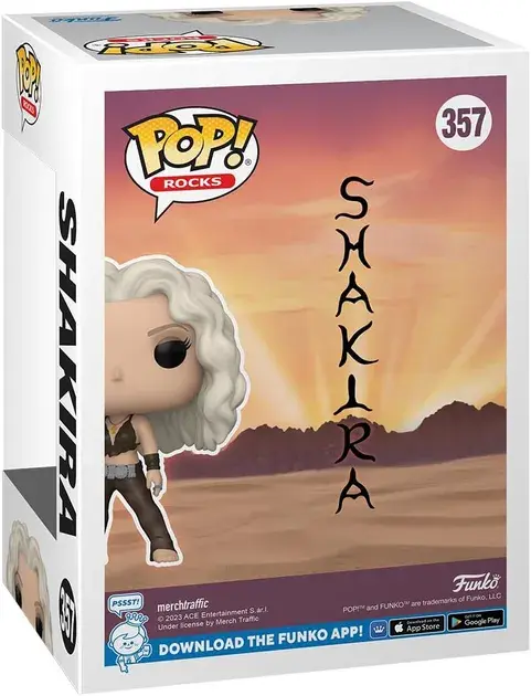 Фігурка Funko POP Rocks: Shakira (Whenever/Whenever) - фото - №2