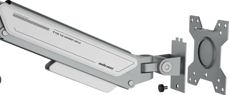 Настольное крепление для монитора Anda Seat Stealth II 17''-32'' White - фото - №2