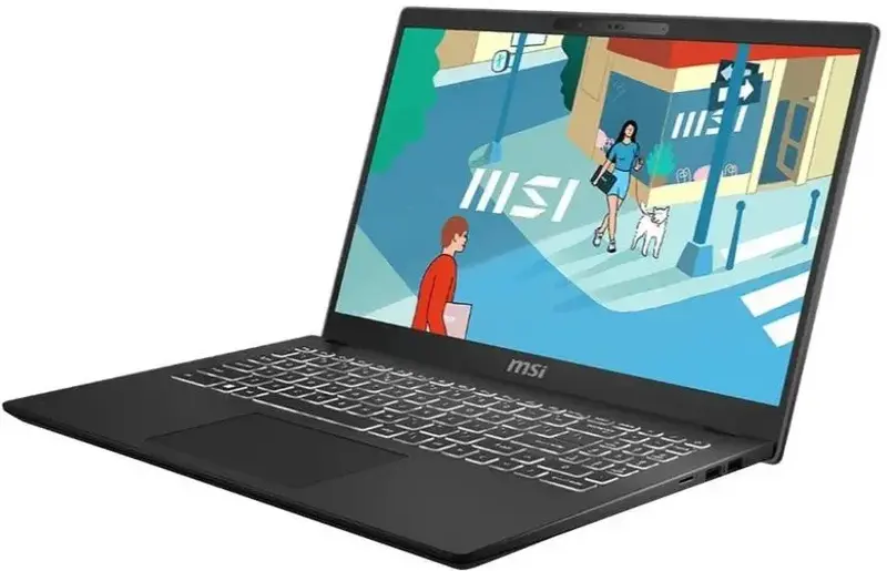 Ноутбук MSI Modern 15 H C13M-262XUA Classic Black (9S7-15H431-262) фото