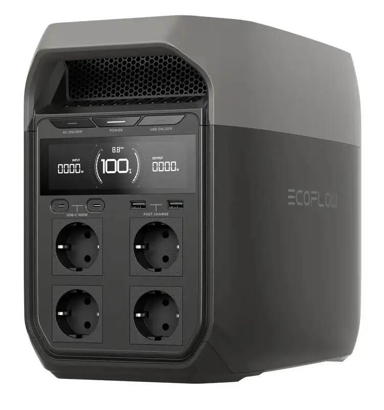 Зарядна станцiя EcoFlow DELTA 3 (1024 Вт*г/1800 Вт) фото