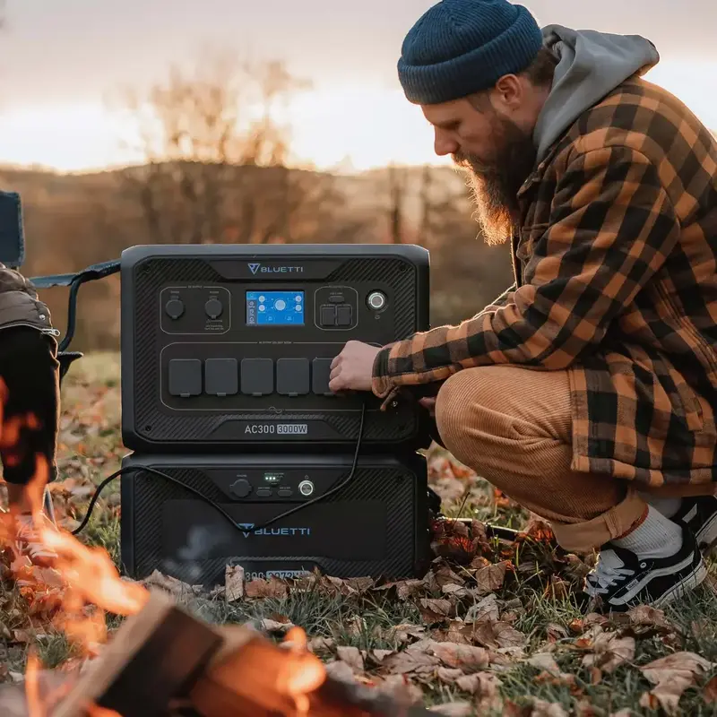 Зарядная станция Bluetti AC300 (3000 Вт) Без батарей фото