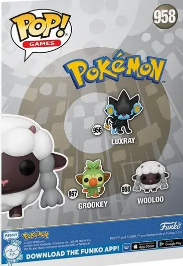 Фігурка Funko POP Games: Pokemon - Wooloo - фото - №4