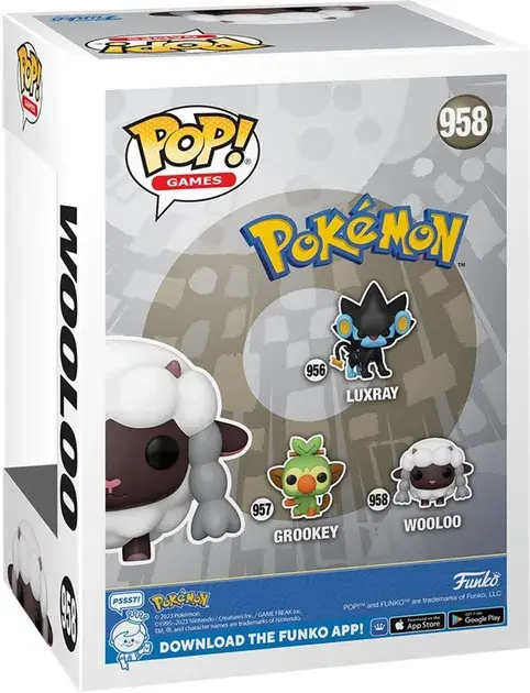 Фігурка Funko POP Games: Pokemon - Wooloo - фото - №2