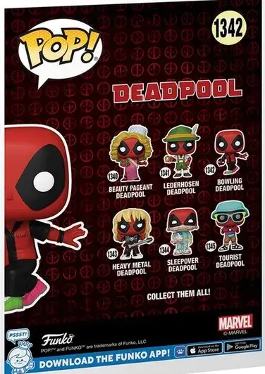 Фігурка Funko POP Marvel: Deadpool - Bowling - фото - №4