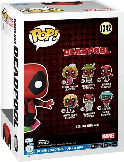 Фігурка Funko POP Marvel: Deadpool - Bowling - фото - №2