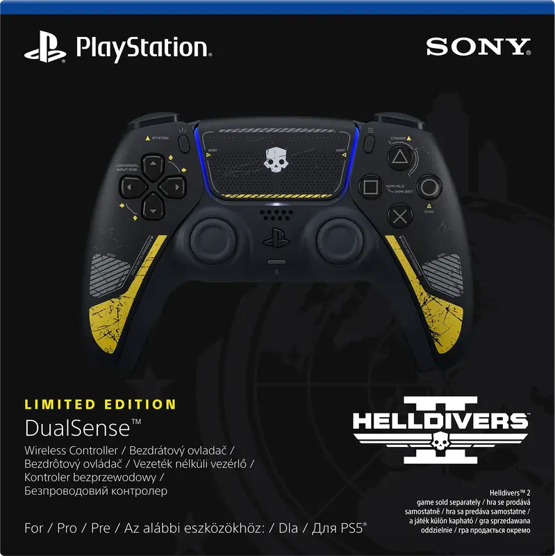 Геймпад PlayStation 5 Dualsense BT (Helldivers 2 Limited Edition) фото