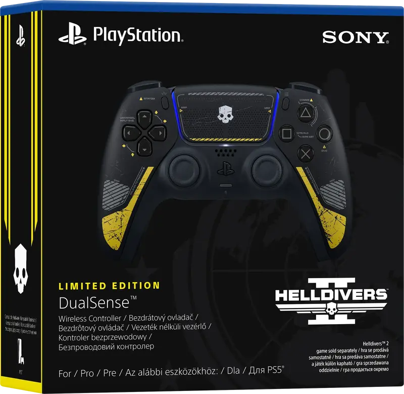 Геймпад PlayStation 5 Dualsense BT (Helldivers 2 Limited Edition) фото