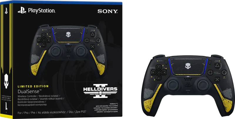 Геймпад PlayStation 5 Dualsense BT (Helldivers 2 Limited Edition) фото
