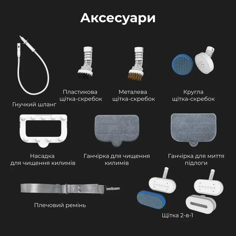 Пароочиститель AENO SM1(ASM0001) фото