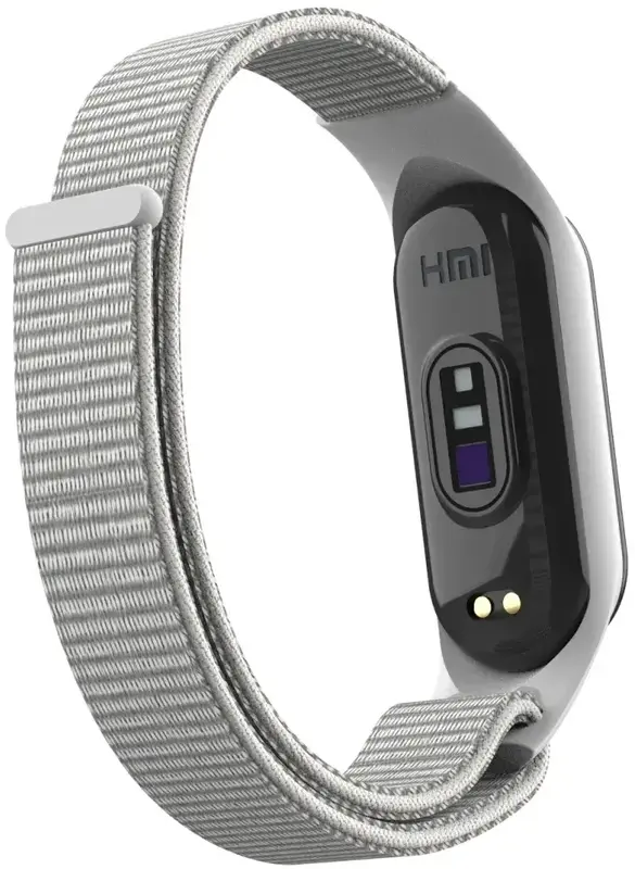 Ремінець нейлоновий для Xiaomi Mi Band 7/6/5/4 ArmorStandart Білий - фото - №1