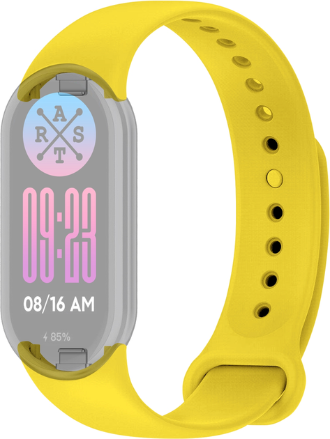 Ремінець для Xiaomi Mi Band 9/8 ArmorStandart Жовтий - фото - №0