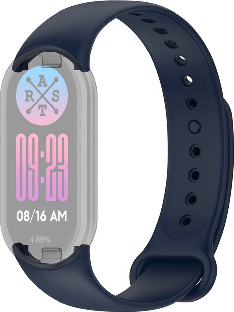 Ремінець для Xiaomi Mi Band 9/8 ArmorStandart Блакитна ніч - фото - №0