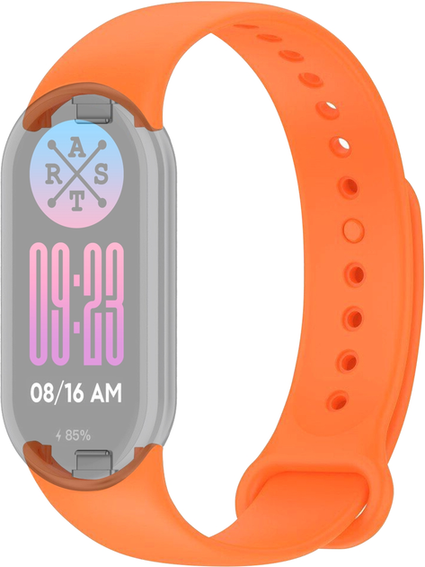 Ремінець для Xiaomi Mi Band 9/8 ArmorStandart Помаранчевий - фото - №0