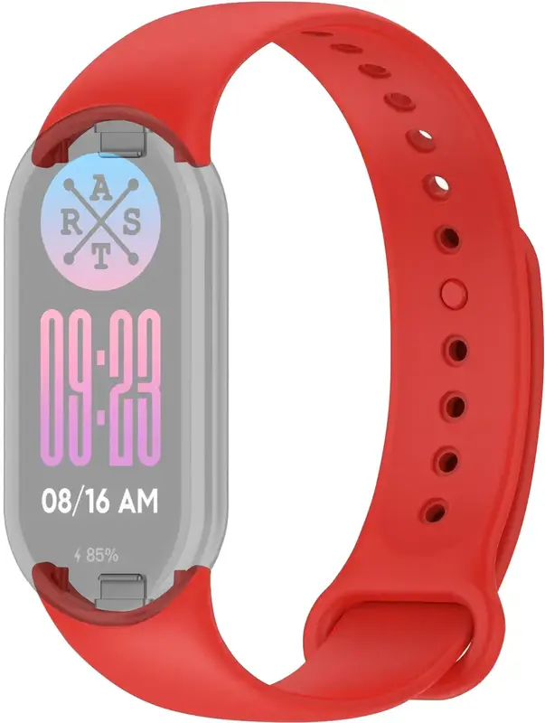 Ремінець для Xiaomi Mi Band 9/8 ArmorStandart Червоний - фото - №0