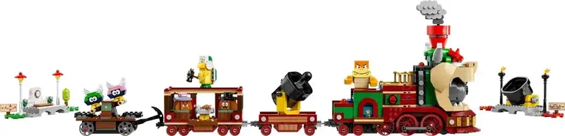 Конструктор LEGO Super Mario Швидкий потяг Боузера - фото - №3