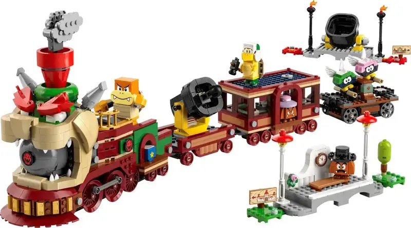 Конструктор LEGO Super Mario Швидкий потяг Боузера - фото - №2