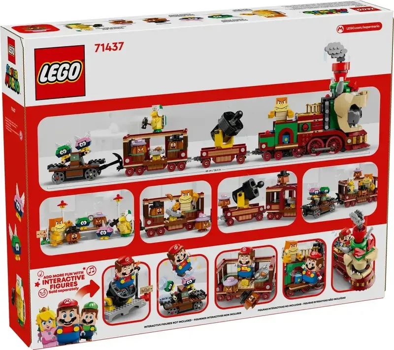 Конструктор LEGO Super Mario Швидкий потяг Боузера - фото - №1