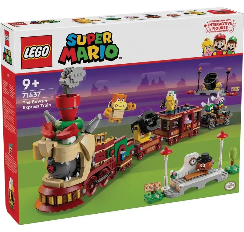 Конструктор LEGO Super Mario Швидкий потяг Боузера - фото - №0