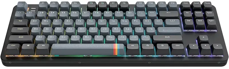 Клавіатура ігрова Dark Project ALU87 Midnight ENG/UA - фото - №1