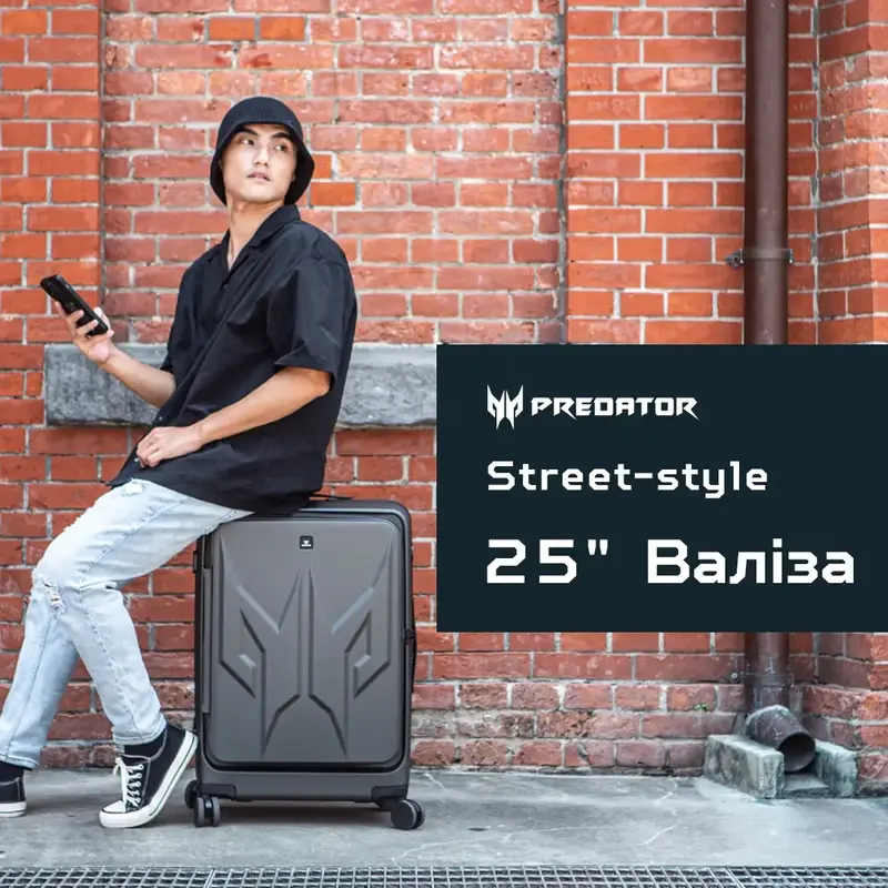 Валіза 25" ACER PREDATOR STREET_STY Black (GP.BAG11.004) - фото - №10