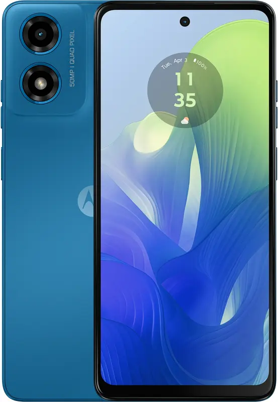 Moto G04s 4/128GB (Satin Blue) фото