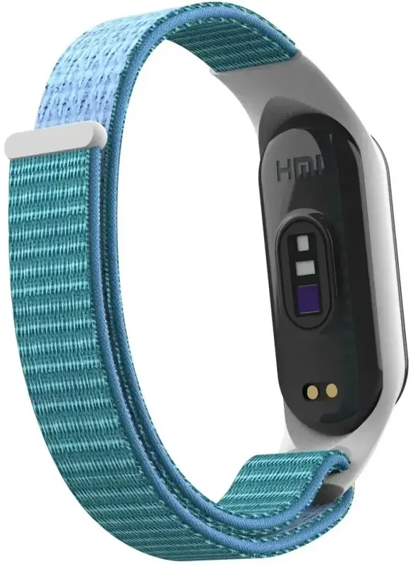 Ремінець нейлоновий для Xiaomi Mi Band 7/6/5/4 ArmorStandart Світло-блакитний - фото - №1