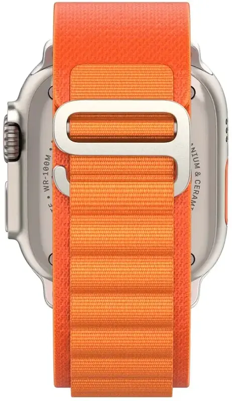 Ремінець для Apple Watch 49/46/45/44/42 ArmorStandart Alpina Band Помаранчевий фото