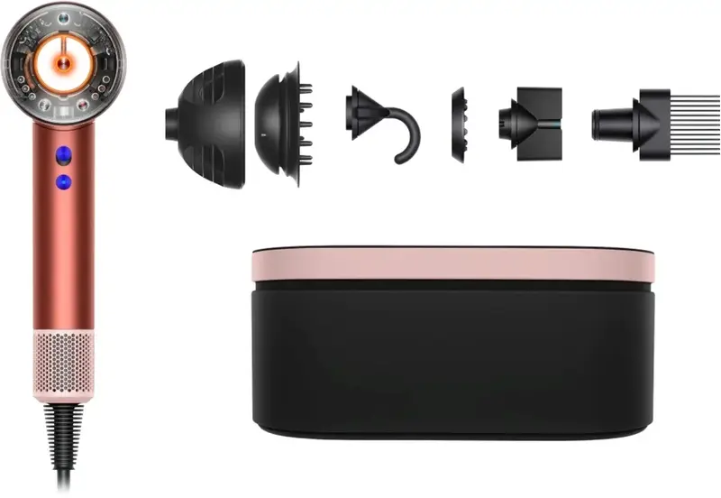 Фен Dyson Supersonic Nural Strawberry Bronze/Blush Pink фото