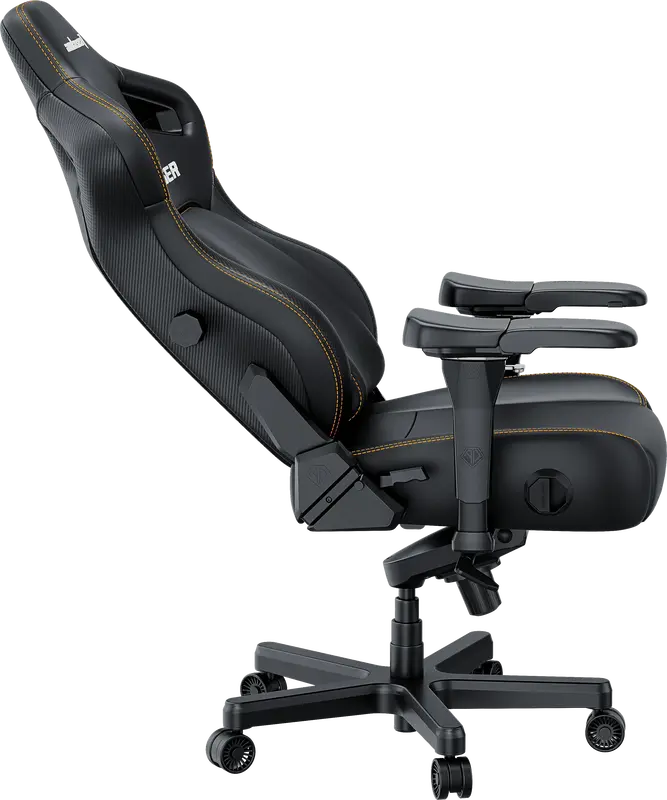 Ігрове крісло Anda Seat Kaiser 4 Size L Black Premium PVC фото
