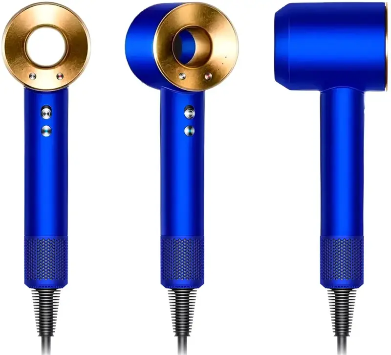 Фен Dyson Supersonic HD07 23.75K Blue/Gold фото