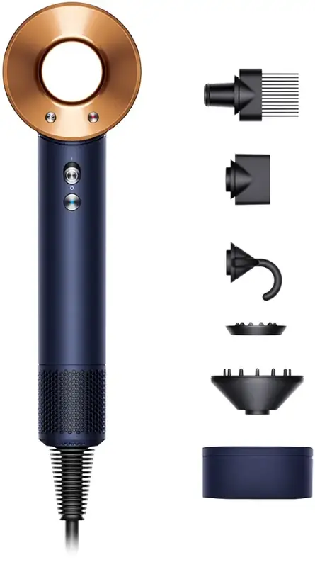 Фен Dyson Supersonic HD07 Prussian Blue/Rich Copper фото