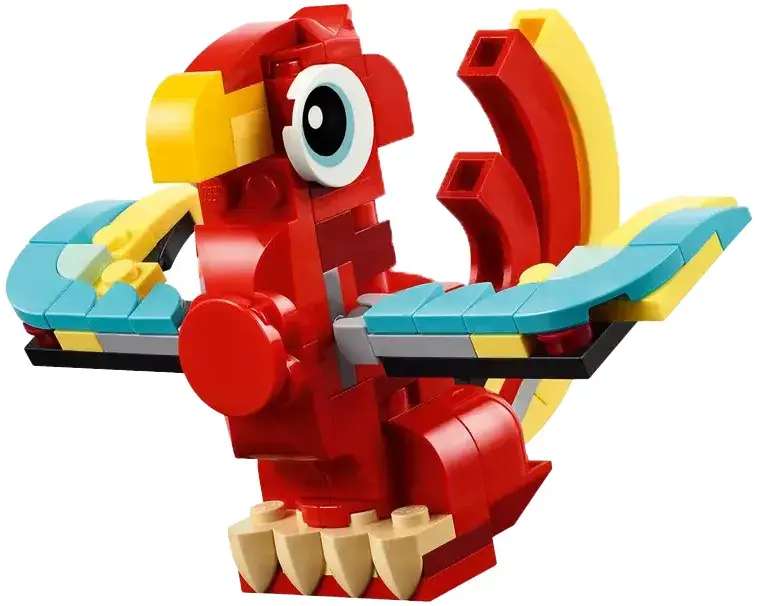 Конструктор LEGO Creator Червоний Дракон - фото - №5