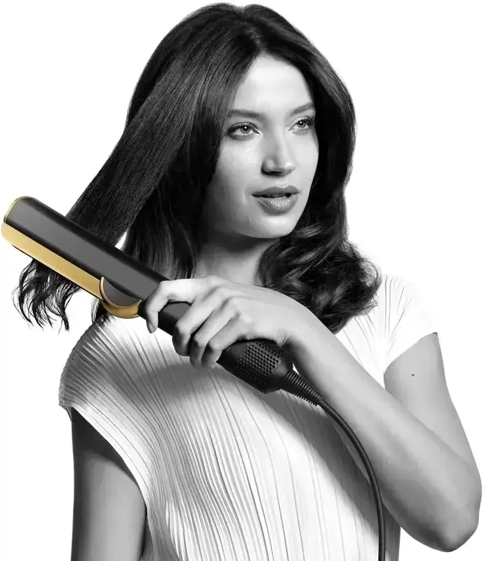 Випрямляч для волосся Dyson Airstrait Onyx Black/Gold - фото - №4