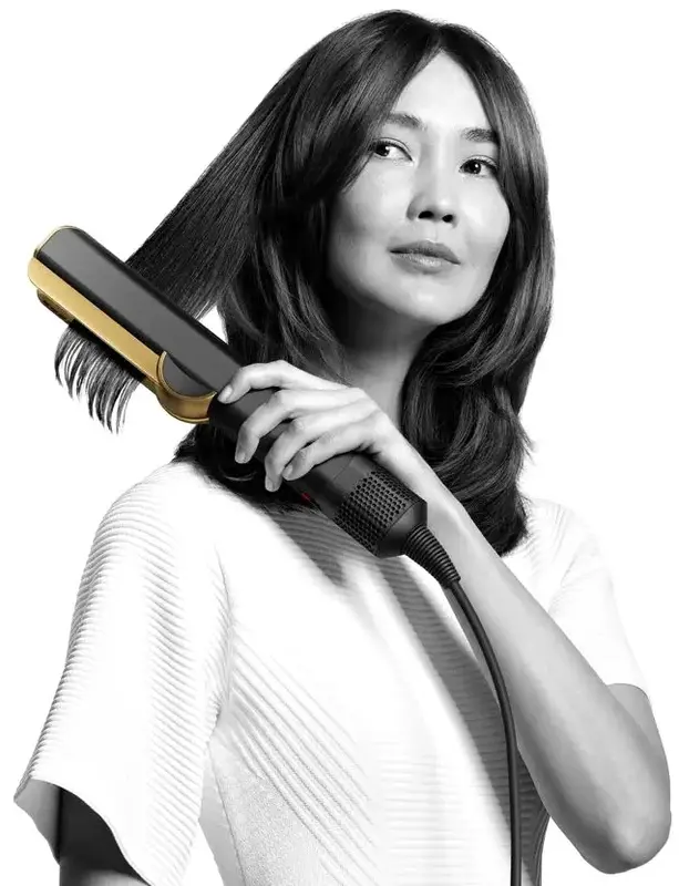Випрямляч для волосся Dyson Airstrait Onyx Black/Gold - фото - №2
