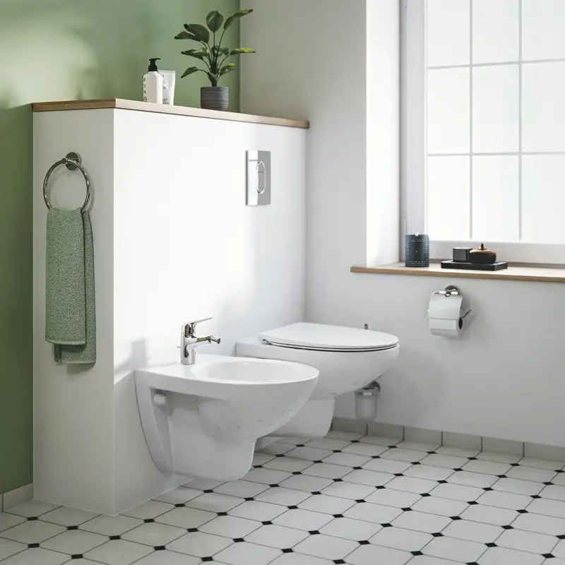 Смеситель для биде Grohe QuickFix Swift неповоротный, хром (24332001) фото
