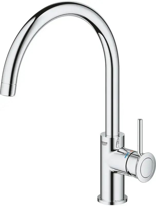 Смеситель для кухни Grohe BauClassic, длина излива - 223мм (30577000) фото