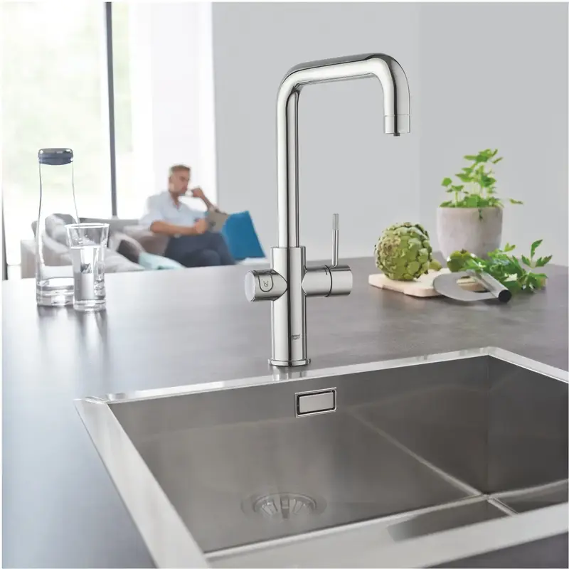 Смеситель для кухни Grohe Blue Home, длина излива - 223мм (31456001) фото