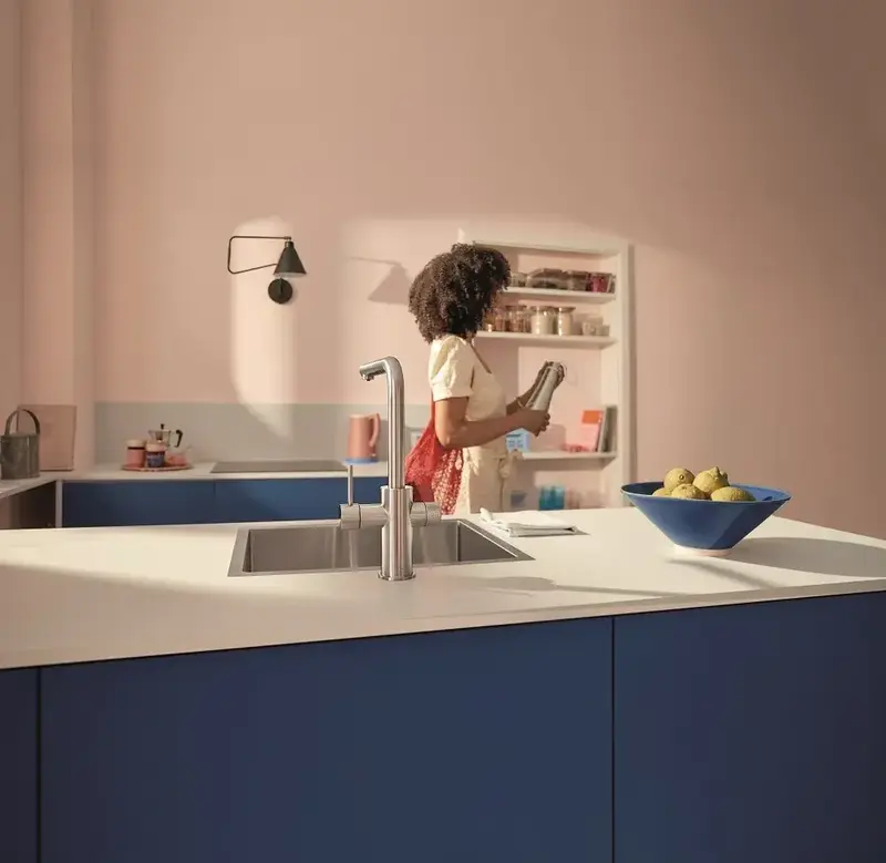 Змішувач для кухні Grohe Blue Pure Minta, довж.виливу - 223мм (30601DC0) фото