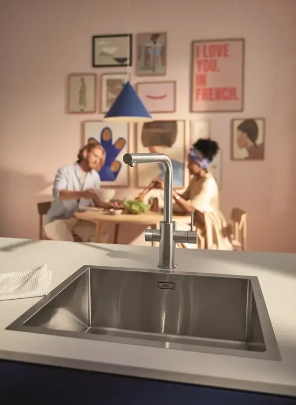 Змішувач для кухні Grohe Blue Pure Minta, довж.виливу - 223мм (30601DC0) фото