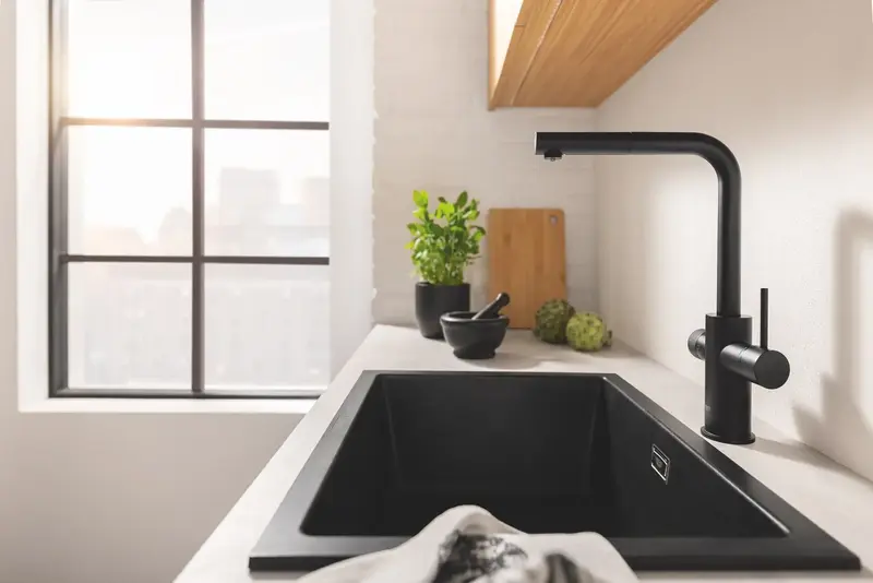 Змішувач для кухні Grohe Blue Pure Minta, довж.виливу - 223мм (30590KF0) фото